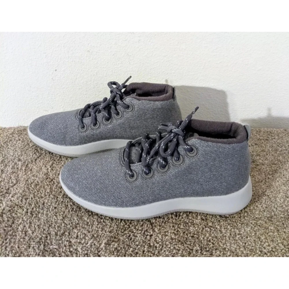 Allbirds Wool Runner-up Mizzle Gray Sneakers Women's Casual Shoes Size‎ 10 NEW
